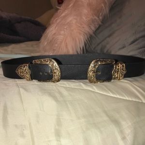 Double Buckle Belt